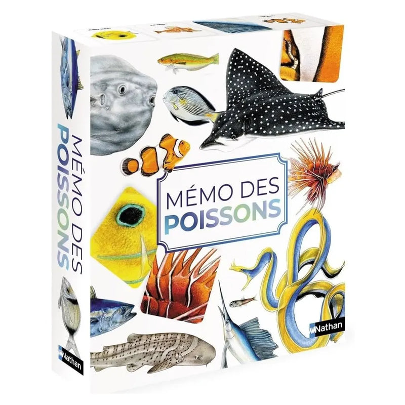Memo de Peces – Juego de Memoria Educativo - 3A+