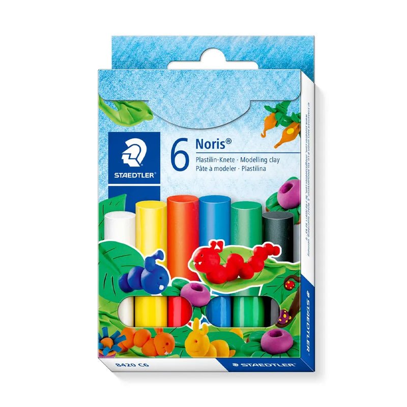 Staedtler Set of 6 Noris® Modeling Clay 8420 C6