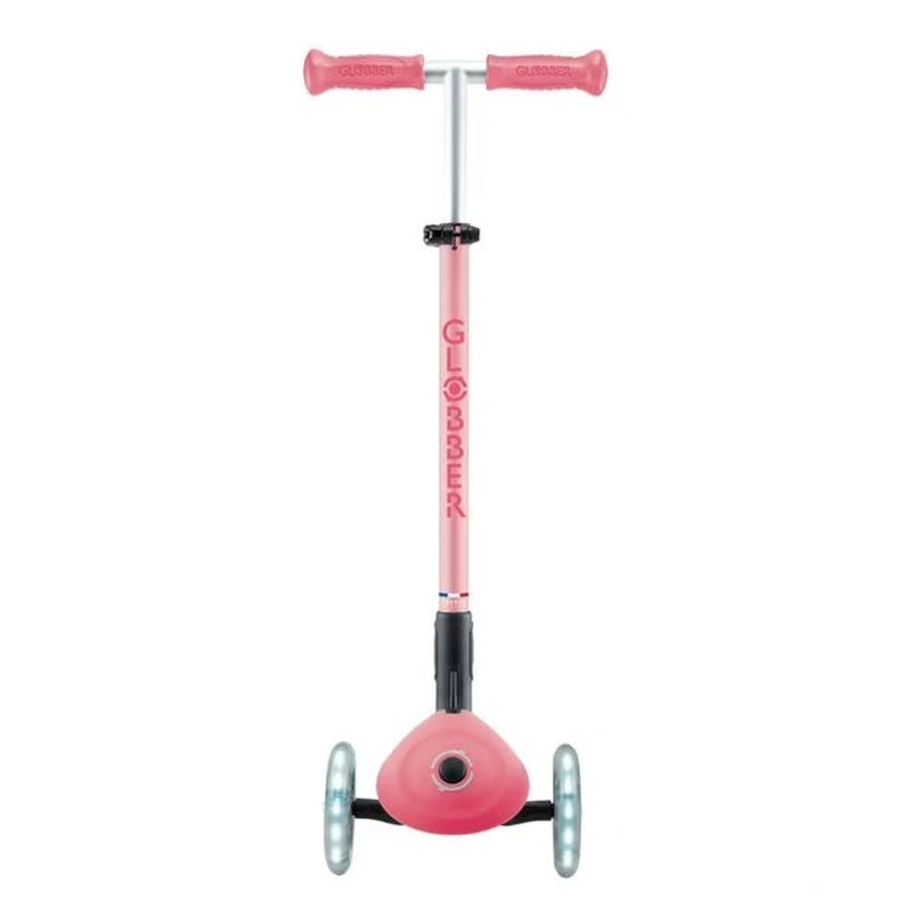 Globber Trottinette Primo Pliable Plus Lights - Rose Pastel
