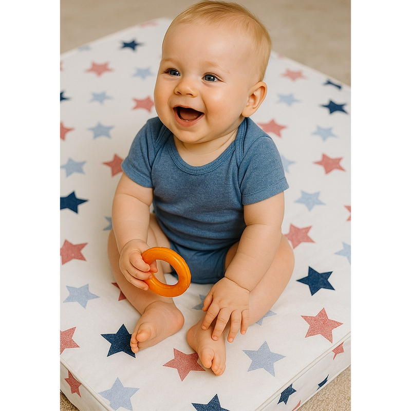 Floor Mattress 120x120cm Babymat - Trio of Stars
