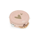 Label Label Tambourin en Bois - Rose