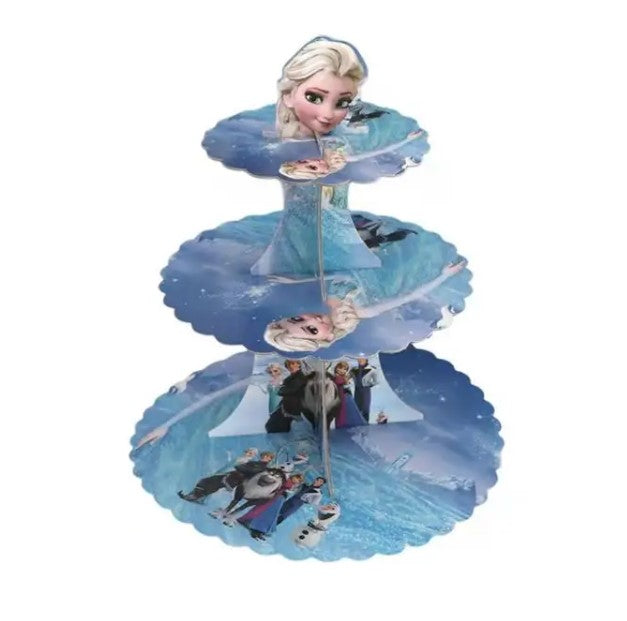 Soporte para tartas de papel plegable - Frozen