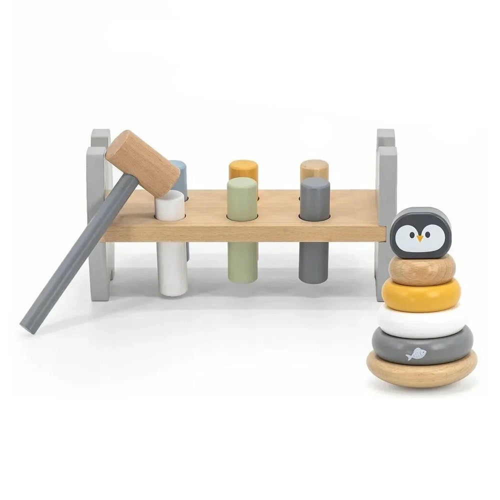 Viga Toys PolarB Banc à Marteler Pingouin 12M+