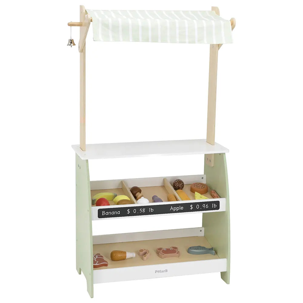Viga Toys PolarB Market en Bois 3A+