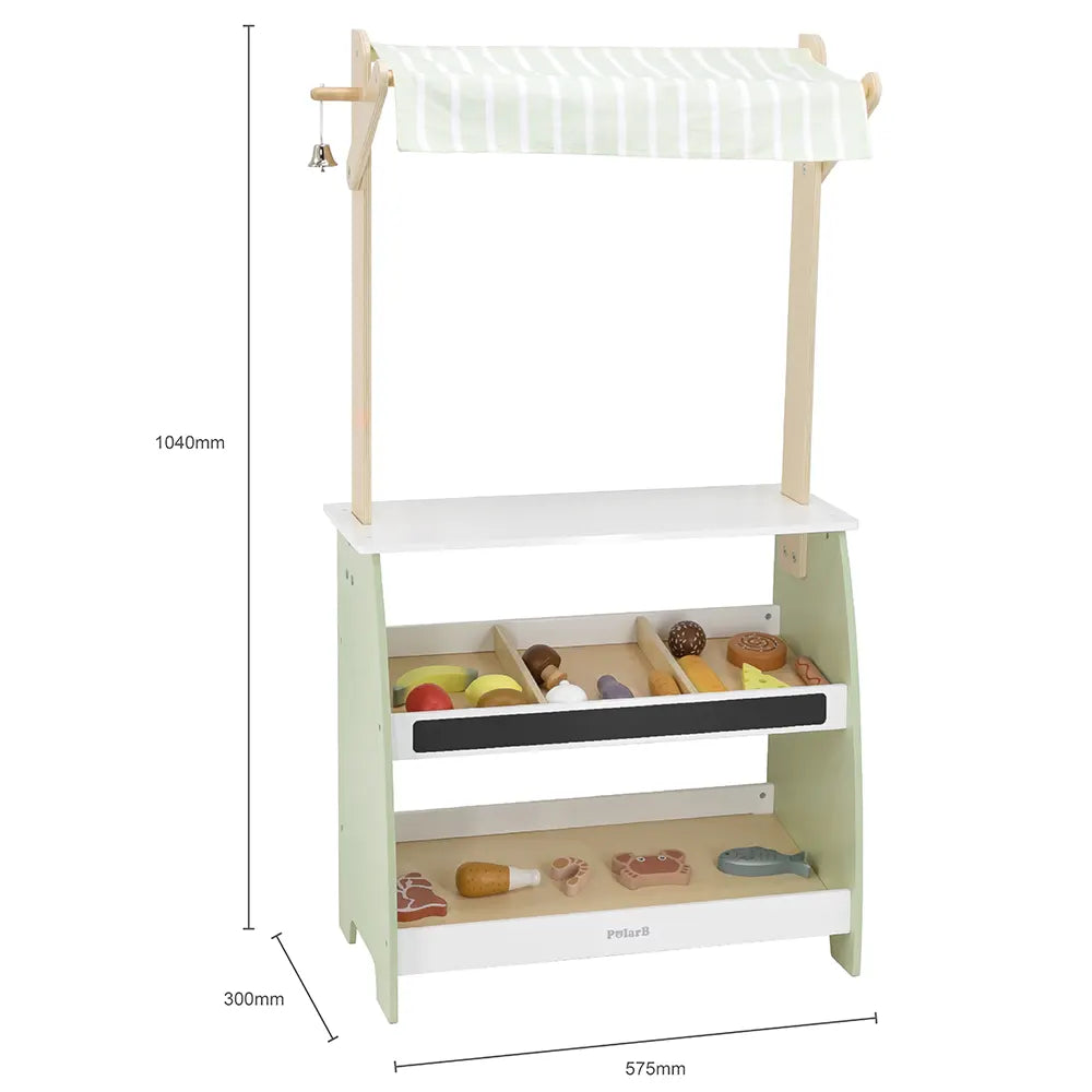 Viga Toys PolarB Market en Bois 3A+