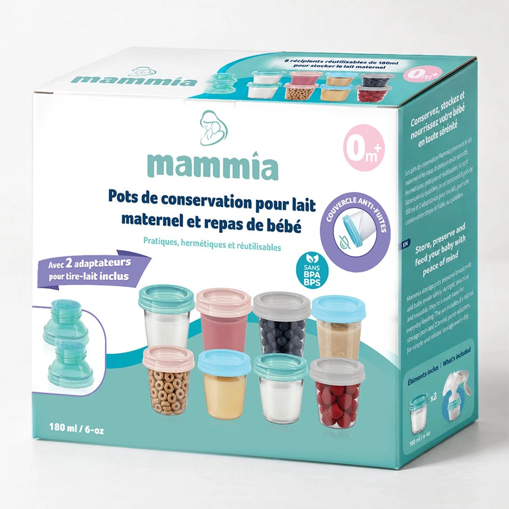 Mammia Pots de Conservation 180ml
