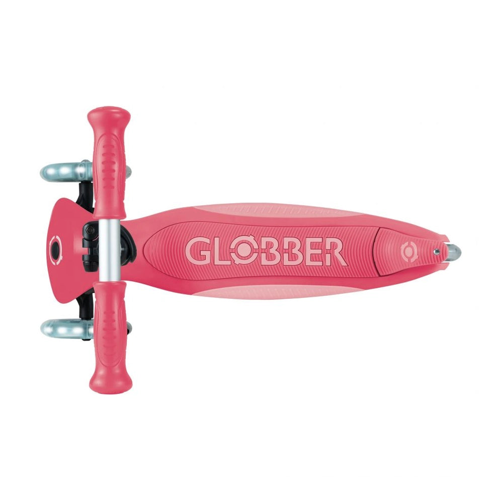 Globber Trottinette Primo Pliable Plus Lights - Rose Pastel