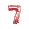 Rose Gold Number 7 Balloon – 36cm