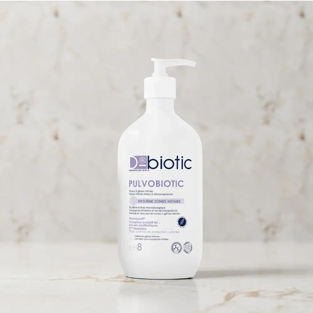 D-Biotic Pulvobiotic pH 8 Nettoyant Doux Zones Intimes – 500ml