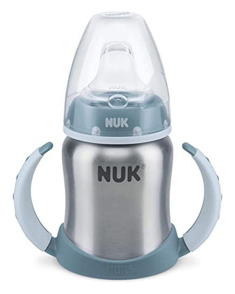 NUK Learner Stainless Steel Cup 125ml 6-18M - Blue