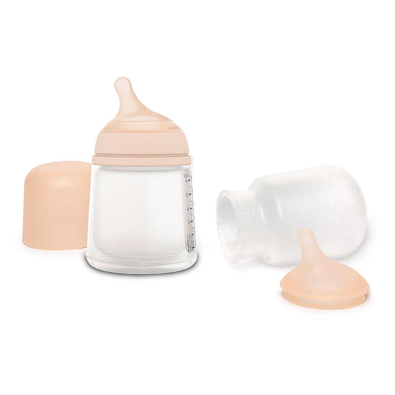 Suavinex Zero Zero Set Anti-Colic Baby Bottle 180ml & Teat & Replacement Silicone Bag