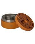 Citron Stainless Steel Food Jar 400ml - Caramel