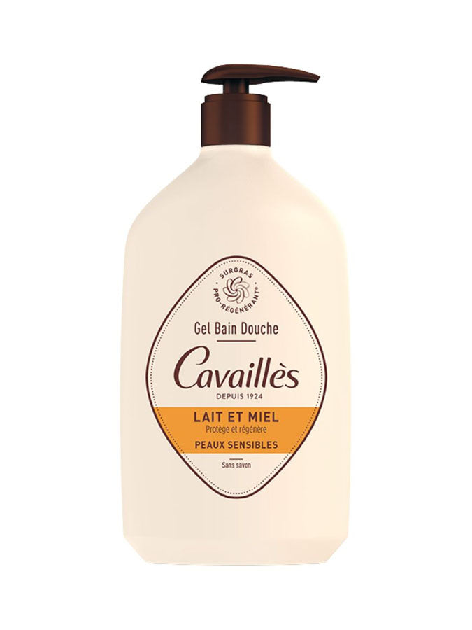 Rogé Cavaillés Gel bain douche Lait et miel - 1L