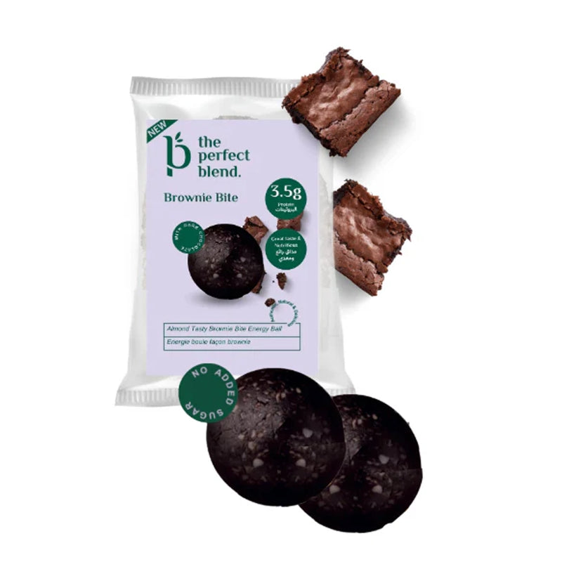 Brownie Bite Energy Ball - La mezcla perfecta - Rica en fibra