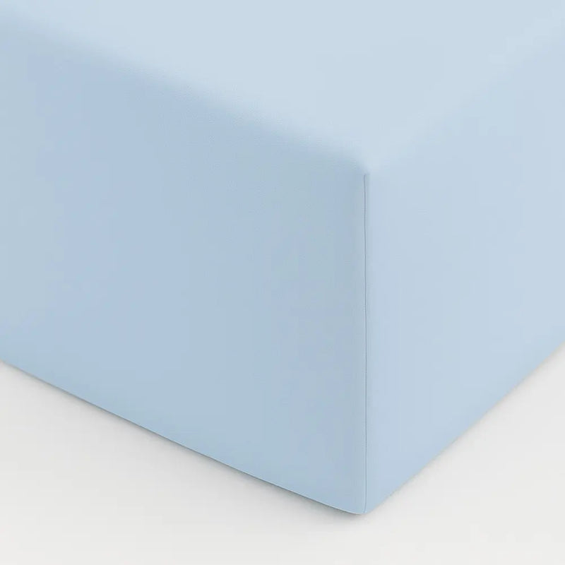 Drap Housse 70 cm x 140 cm - Bleu Ciel