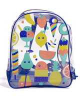 Mochila de playa Eurekakids - Azul y Naranja