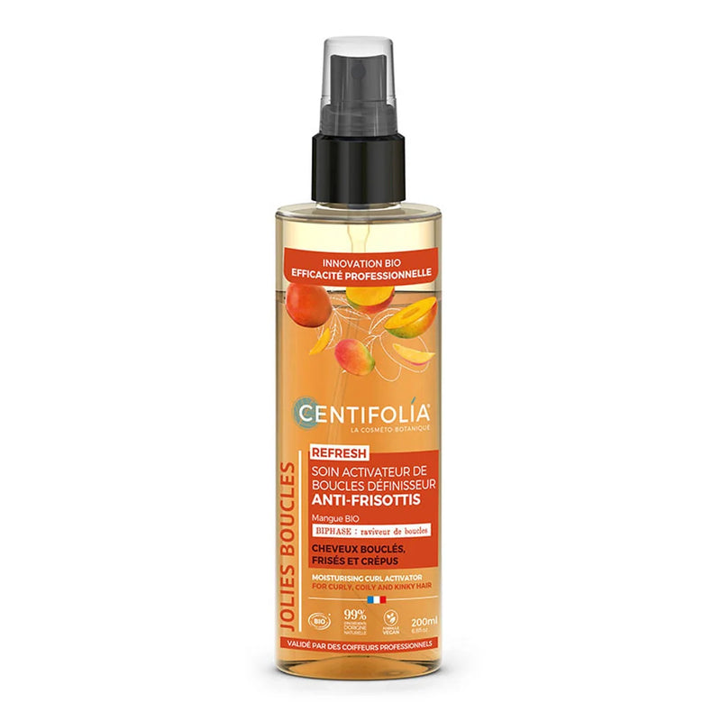 Tratamiento activador de rizos antifrizz Centifolia - 200 ml