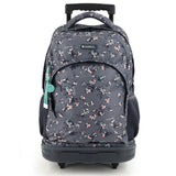 Gabol Sac à Dos à Roulettes Détachable SECRET - Gris
