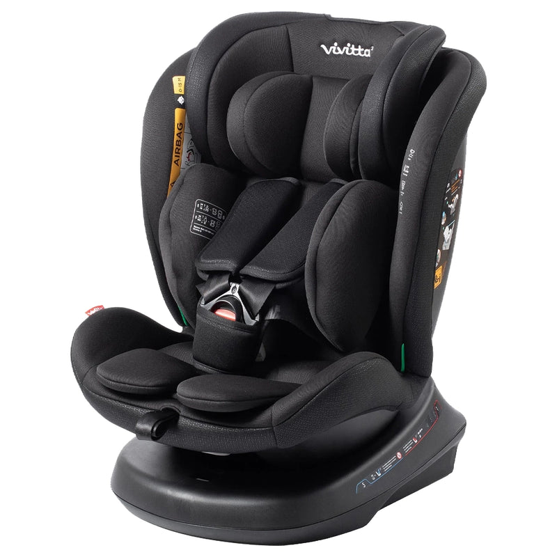 Vivitta Siège Auto Sanna Groupe 0/1/2/3  - Noir