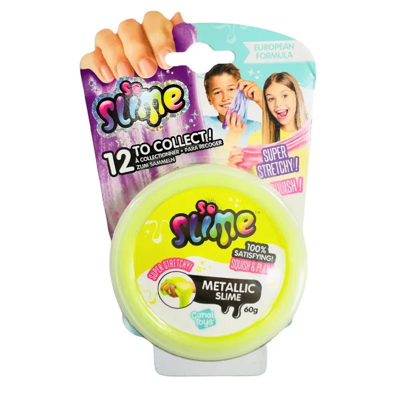 Canal Toys Slime Pot – Metallic Yellow 6A+ 