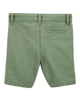 Baby Carter's Soft Cotton Shorts - Green