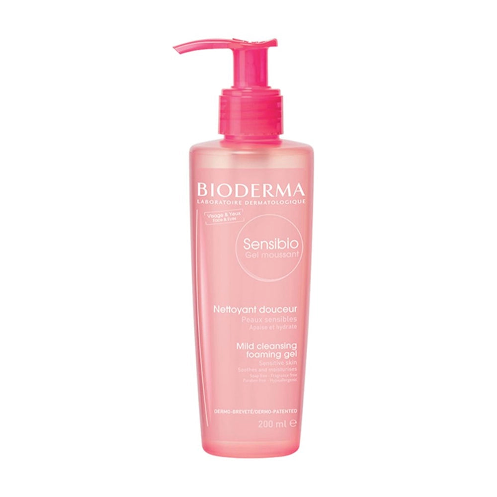 جل Bioderma Sensibio الرغوي المنظف اللطيف - سعة 200 مل