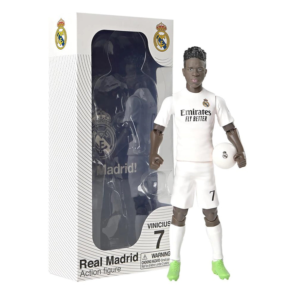 Figurine de Football 20cm SOCKERS Vinicius Real Madrid 3A+