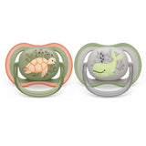 Philips Avent Lot de 2 Sucettes Ultra Air 6-18m Garçon