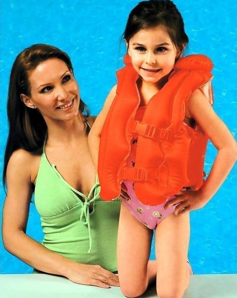Intex Gilet de plage Deluxe Avec Col - Rouge
