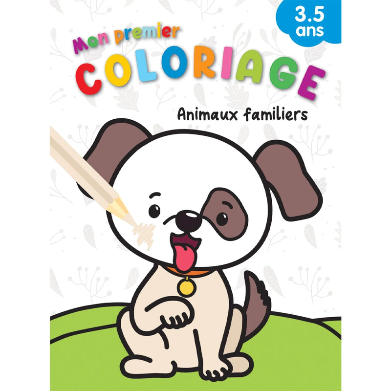 Mon Premier Coloriage - Animaux Familiers