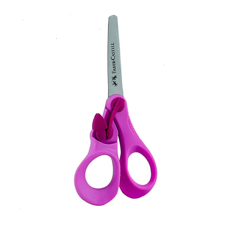 Faber-Castell Tijera Educativa Easy Cut - Rosa