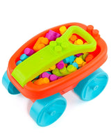 Molto Chariot avec 20 Blocs - Rouge