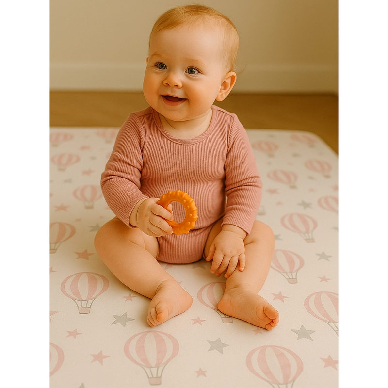 Floor Mattress 100x100cm Babymat - Hot Air Balloon
