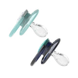 Dr. Brown's Lot de 2 Sucettes Advantage 6-18M - Bleu & Vert