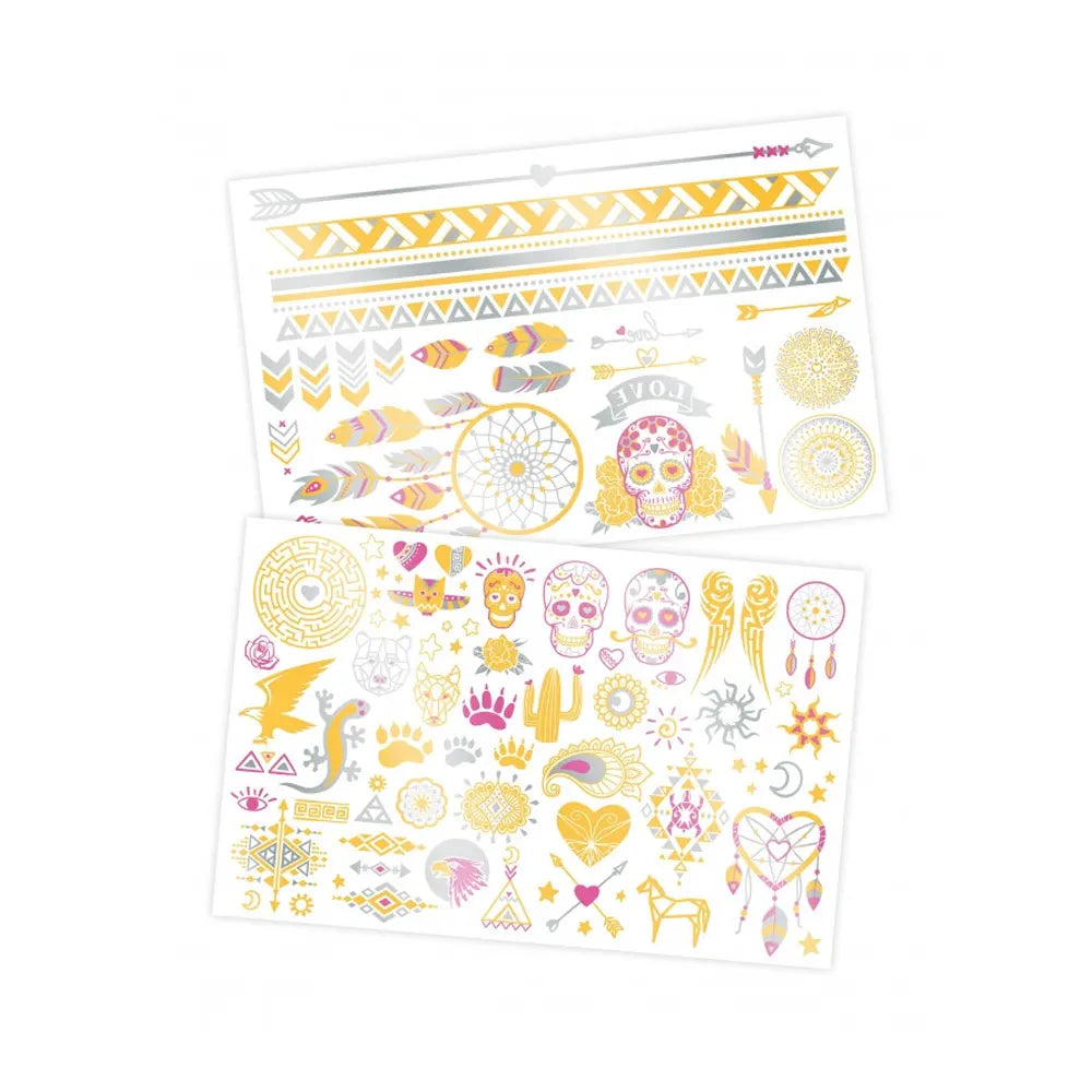Buki Colorful Washable Tattoos 8A+