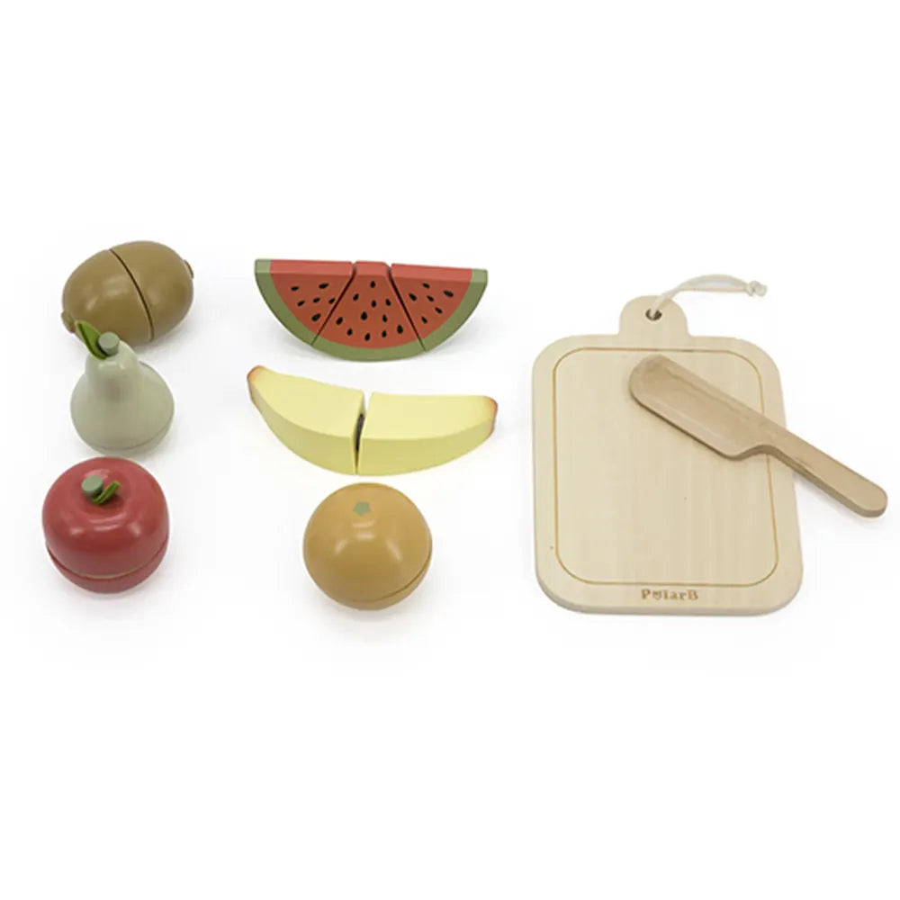 Viga Toys PolarB Ensemble de Coupe de Fruits 18M+