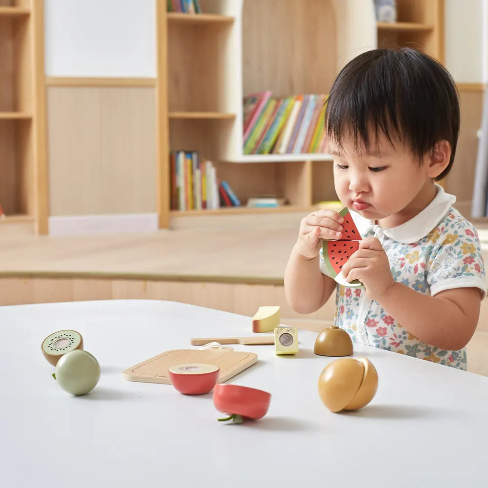 Viga Toys PolarB Ensemble de Coupe de Fruits 18M+