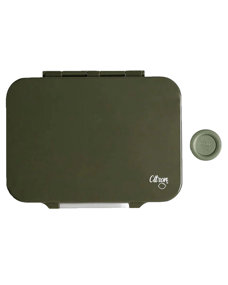 Citron Tritan 4-Compartment Lunchbox - Green