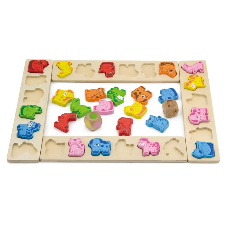 Viga Toys Animal Matching Game – 3Y+