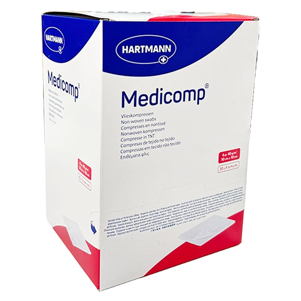 Hartmann Medicomp®  150 Compresses non tissé Stériles 10x10cm