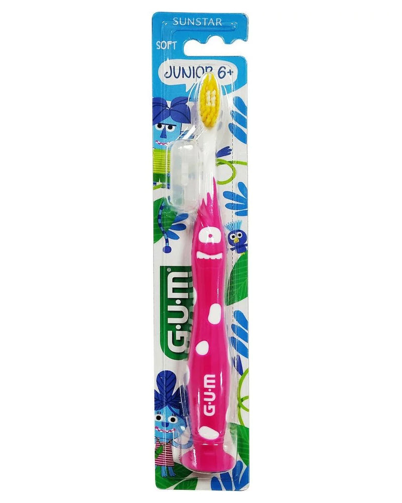 Cepillo de dientes G.U.M JUNIOR 6-9 años - Rosa