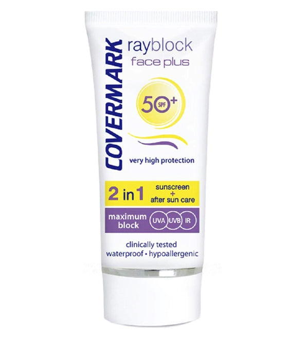 Covermark - Rayblock Face Plus beige tinted SPF50+ - 50 ml