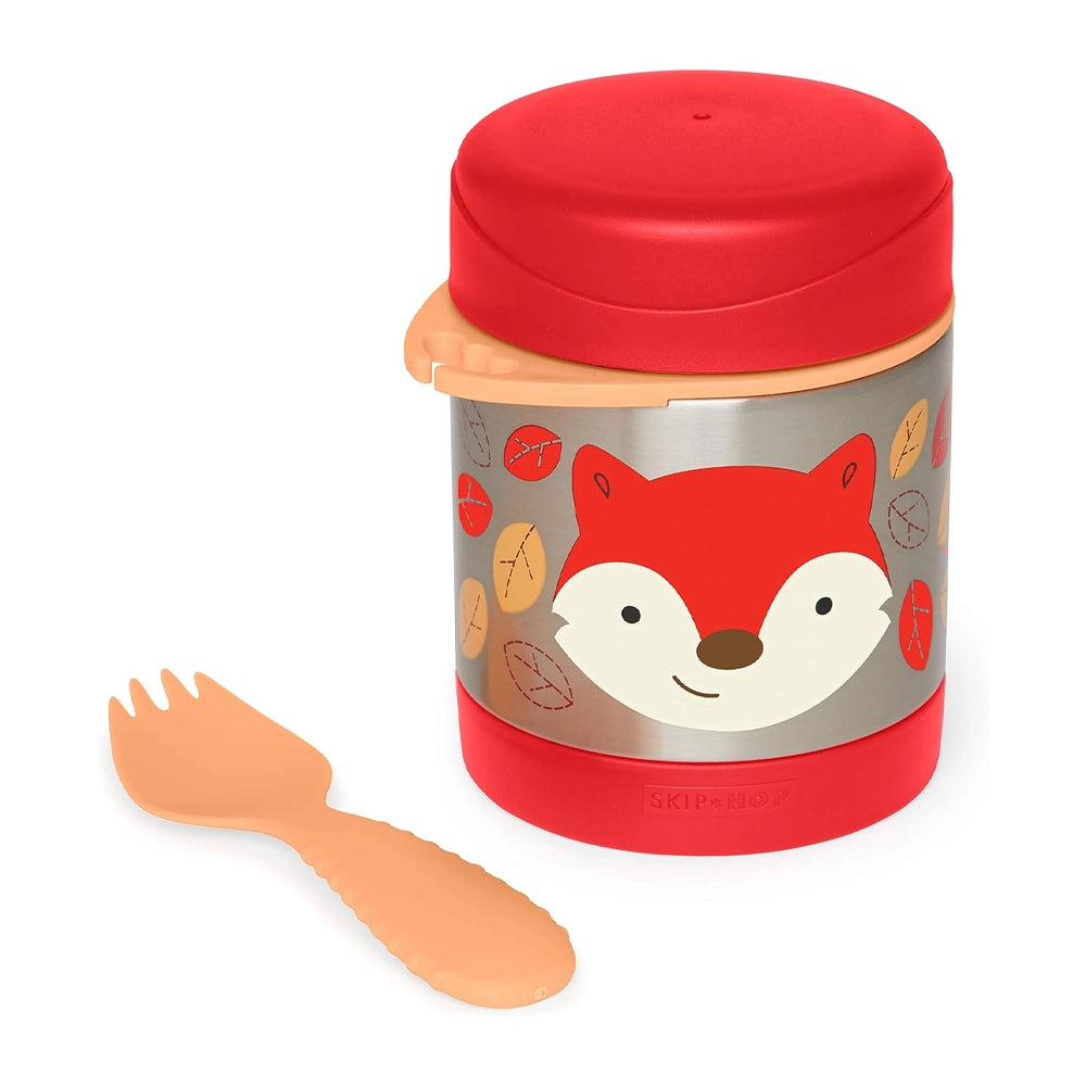 Skip Hop Thermos Isotherme en Acier Inoxydable Zoo 325ml - Renard