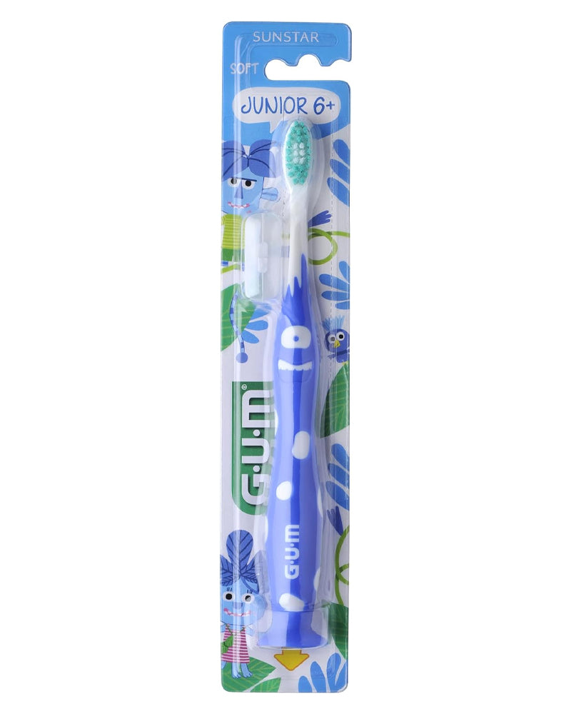 Cepillo de dientes G.U.M JUNIOR 6-9 años - Azul