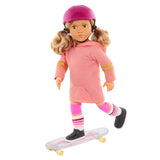 Our Generation Poupée Skateur Posable & Livre d'Histoires 46cm 3A+ - Ollie