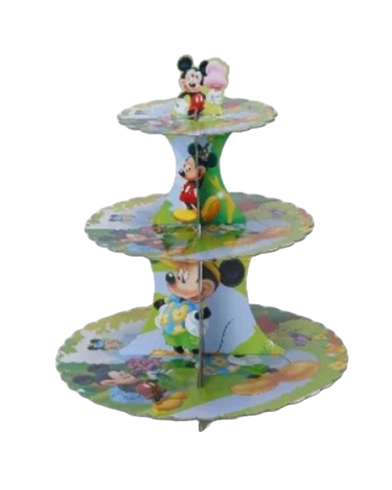 Soporte para tartas de papel plegable - Mickey