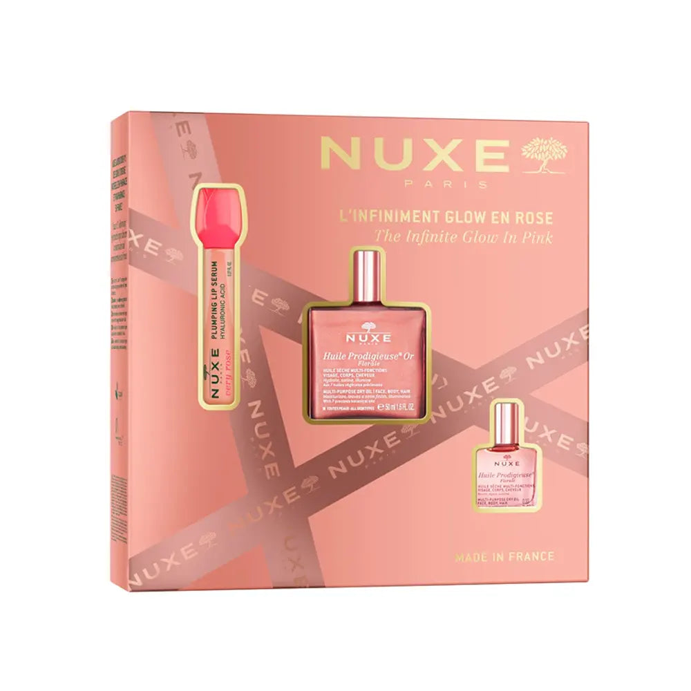 Nuxe coffret L'Infiniment Glow en Rose Florale