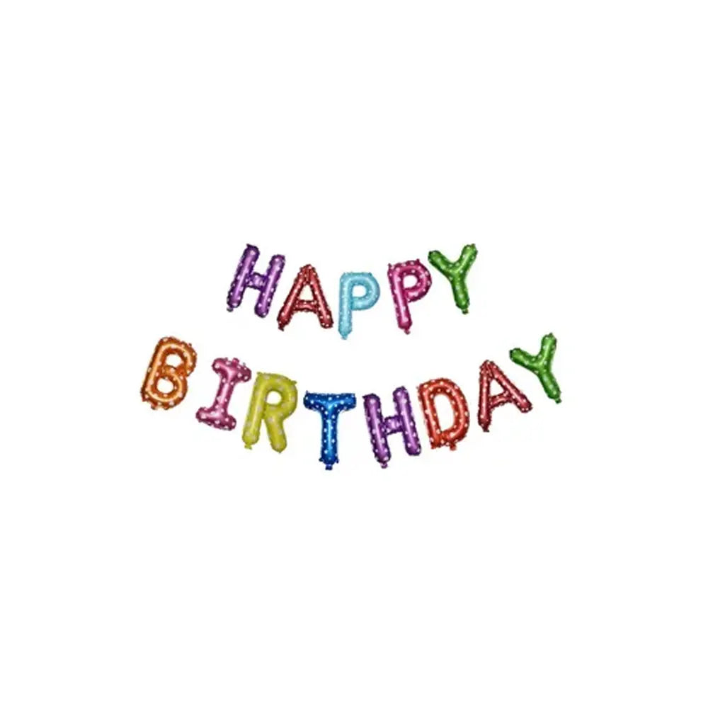 Happy Birthday Banner - Multicolor