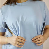 Bambidou T-shirt d'Allaitement - Bleu Ciel - Lavande