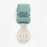 Citron Learning Spoon & Fork Set – Vehicles